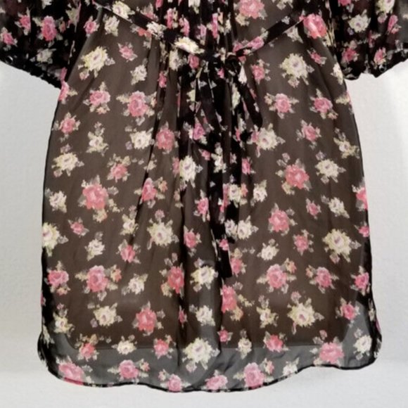 GUESS Chiffon Top Blouse 5854E1M - Picture 9 of 15